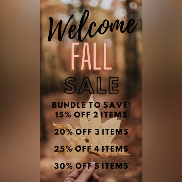 Fall Season Bundle Sale - Picture 1 of 1